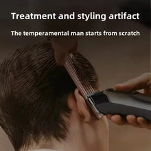 Load image into Gallery viewer, Hair Clipper Five in 1 Set Digital Display Electric Push adjustable Shaving Head Carving Electric Push