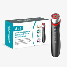 Load image into Gallery viewer, Booster Pro Led Facial Light 5 Colors Eye Beauty Wand Red Light Eye Massager for Skincare & Blue Rejuvenation Tool