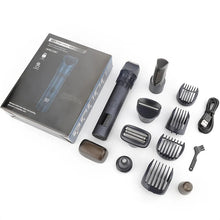Load image into Gallery viewer, Men's 5-in-1 Multifunctional Grooming Set IPX6 Waterproof Hair Clipper Nose Hair Trimmer Shaver High-power