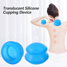 Load image into Gallery viewer, 4PCS Vacuum Cans Massage Suction Cup Full Body Vacuum Massager Suction Cup Set Chinese Cupping