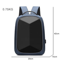 Load image into Gallery viewer, Business Backpack For Men USB Charging Multifunctional Oxford Cloth Waterproof Luxury Rucksack Unisex Holds 15.6-inch Laptop bag
