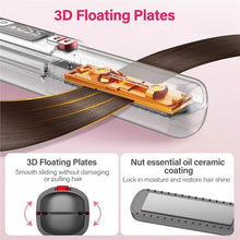 Load image into Gallery viewer, USB Rechargeable Cordless Hair Straightener And Curler 2 In 1, 4500Mah Battery, 10S Fast Heating