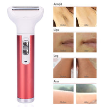Load image into Gallery viewer, 5 in 1 Women Epilator Female Eyebrow Trimmer Lady Shaver For Hair Removal Shaving Machine Face Leg depilator Bikini Depilatory