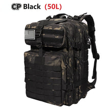 Load image into Gallery viewer, 50L/30L Camo Military Bag Men Tactical Backpack Army Bug Out Bag Waterproof Camping Hunting Backpack Trekking Hiking