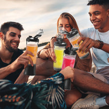 Load image into Gallery viewer, 4000mAh Portable Juicer Cup 600ML Large Capacity 10-Leaf Blade Powerful Motor Fast Stirring Blender Mixer Outdoor Mixing Cup