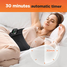 Load image into Gallery viewer, Electric Heating Waist Massager Vibration Hot Compress Lumbar Brace Belt Waist Massage Back Support Relax Set