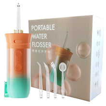 Load image into Gallery viewer, 200ml Portable Oral Irrigator Teeth Cleaner 3 Modes USB Rechargeable Dental Water Jet Flosser water Pulse Waterproof Irrigator