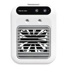 Load image into Gallery viewer, Portable Air Conditioner Fan 2 Speeds Air Cooling Fan with Humidifier Personal Air Cooler Quiet for Home Office Bedroom Use