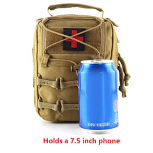 Load image into Gallery viewer, Little Bags Waterproof Outdoor Molle Waist Bag Hiking Travelling Sling Waist Packs Shoulder Bag