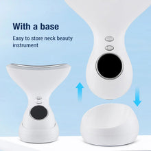 Load image into Gallery viewer, Electric Neck Beauty Instrument EMS Color Light Remove Neck Lines Vibration Neck Massager Lifting & Tightening Beauty Instrument