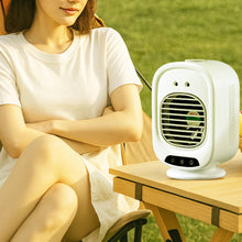 Load image into Gallery viewer, Portable Air Conditioner 3in1 Quiet AC Unit Air Cooler Humidifier Cooling Fans Cool Spray Humidifying Fan Office Desktop Fan