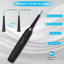 Load image into Gallery viewer, Electric Tooth Cleaner Sonic Dental Scaler LED Light Teeth Whitening Kit For Teeth Tartar Calculus Stains Remover Teeth Cleaning