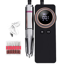 Load image into Gallery viewer, 35000RPM Nail Drill Grinding Machine Low Noise Nail Polisher Kit Nail Sander Head Sander Tool Manicure Polishing Machine
