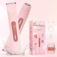 Load image into Gallery viewer, LCD Screen Hair Removal Device: Dual Waterproof Heads, Full Body Pain-Free Trimming for Women