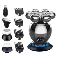 Load image into Gallery viewer, Electric Shaver 7D Floating Cutter Head Base Charging Portable Men Beard Trimmer Clipper Skull Shaver Waterproof Shaving