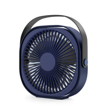 Load image into Gallery viewer, Rechageable Desktop Fan USB Fan 360° Rotatable Fan for Desk Portable Fan Mini Fan with Built-in 4000mAh Battery