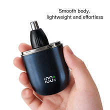 Load image into Gallery viewer, Portable Electric Nose Hair Trimmer Men Beard Shaver Wet Dry Use for Travel