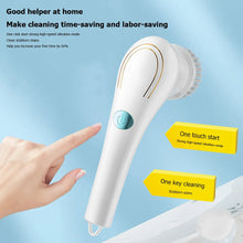 Load image into Gallery viewer, 5-in-1Multifunctional Electric Cleaning Brush usb charging Bathroom Wash Brush Kitchen Cleaning Tool Dishwashing Brush Bathtub