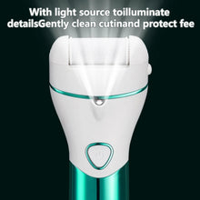 Load image into Gallery viewer, Foot Wrinkle Remover Rechargeable Foot Sander Electric Foot File Foot Pedicure Tool Electronic Foot Wrinkle Removal Shaver