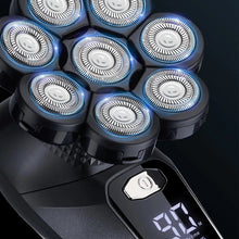Load image into Gallery viewer, 8D Face Head Electric Shavers For Bald Men Electric Bald Head Shaver With Nose Hair Trimmer Upgrade Waterproof Rotary Shave