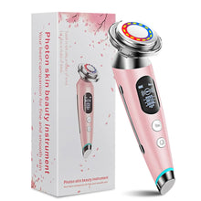 Load image into Gallery viewer, Facial Cleanser Face Lift Device Microcurrent Skin Rejuvenation Facial Massager Light Anti Aging Wrinkle Skin Care Tools