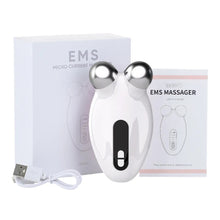 Load image into Gallery viewer, EMS Facial Massager Roller Microcurrent Face Lifting Machine V-Face Roller Massager Skin Rejuvenation Anti-Wrinkle Beauty Device