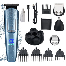 Load image into Gallery viewer, Professional 5 in 1 Electric Hair Trimmer for Barber Multi-function Men's Hair Clipper Electric Shaver Hair Cutting Machines
