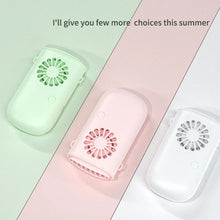 Load image into Gallery viewer, Neck Fan Portable Usb Rechargeable Lazy Hanging Neck Fan Usb Small Fan Fan Small Fan Handheld Cooling Fans