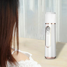 Load image into Gallery viewer, Mini Nano Facial Mister Face Steamer Moisturizing Refreshing Cooler for Travelling Office Home Skin Care Eyelash Extensions