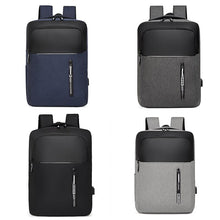 Load image into Gallery viewer, Backpack For Men Multifunctional Business Notebook Backpack USB Charging Waterproof Men's Backbag Casual Bag 15.6 Inches