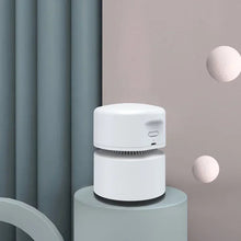 Load image into Gallery viewer, Mini Portable Vacuum Cleaner Desktop Cleaning Desk Vacuum Clean Up Dust Table Sweeper Creative Handheld For Office