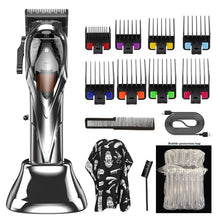 Load image into Gallery viewer, Professional Hair Clipper Rechargeable Hair Trimmer For Men Shaver Beard Trimmer Men Hair Cutting Machine Beard Barber Hair Cut