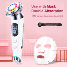Load image into Gallery viewer, Facial Cleanser Face Lift Device Microcurrent Skin Rejuvenation Facial Massager Light Anti Aging Wrinkle Skin Care Tools