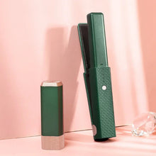 Load image into Gallery viewer, Professional Hair Curling Iron Mini Hair Straightener USB Recharge Wireless Ceramic Styling Tool Curler Flat Dry Straightener
