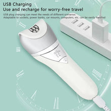 Load image into Gallery viewer, Electric Razor for Women 7 in 1 Painless Wet & Dry Women Shaver for Arm, Underarm Bikini Legs Replaceable Heads USB Charging