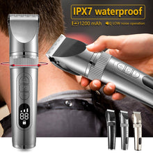 Load image into Gallery viewer, Professional Hair Clipper For Men Beard Trimmer Machine for Shaving Hair Trimmer Hair Cutting Machine Beard Trimmer Fast Charge