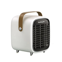 Load image into Gallery viewer, Home Electric Space Heater 800W Portable Silent Warmer Fan PTC Ceramic Heating With Safety Power-Off for Office Desk