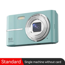 Load image into Gallery viewer, 50MP Digital Camera 1080P HD Small Portable CMOS Student Party Mini Camera 16x Zoom 2.4in Entry-level Retro ABS Anti Shake