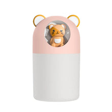 Load image into Gallery viewer, Premium Cute Pet Humidifier 300ml Water for Tank Cool Mist Vaporizer White Pink