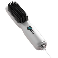 Load image into Gallery viewer, Cordless Hair Straightener Brush Hair Straightener Comb Mini Portable Straightening Comb for Travel/Home/Outdoor