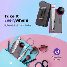 Load image into Gallery viewer, 35000RPM Nail Drill Machine Electric Nail Sander Rechargeable Manicure Machine Professional Milling Cutter For Gel Polishing