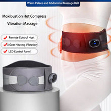 Load image into Gallery viewer, Electric Waist Massager Infrared Heating Vibration For Back Abdomen Pain Relief Hot Compress Massage Support Belt