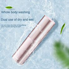 Load image into Gallery viewer, Electric Ladies Epilator 2 In 1 Washable Underarms Legs Hands Bikini Face Private Shaver USB Rechargeable Compact And Portable