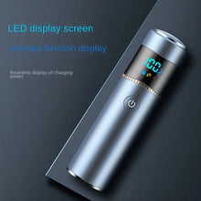Load image into Gallery viewer, Mini Men's Electric Shaver Fully Washable Portable Car Rechargeable Shaver Wet and Dry Double Shaving Household Led Shaver