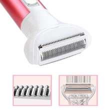 Load image into Gallery viewer, 5 in 1 Electric Hair Remover Rechargeable Lady Shaver Nose Hair Trimmer Eyebrow Shaper Leg Armpit Bikini Trimmer Women Epilator