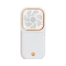 Load image into Gallery viewer, Mini Cooling Fan Foldable Neck Hanging Fan USB Adjustable Rechargeable Air Cooler Phone Holder 3 Gears Summer Cooling Fan Summer