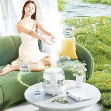 Load image into Gallery viewer, 4L Large Capacity Air Humidifier For Bedroom Portable Usb Water Climatizer For Home With Nightlight Air Purifier Aroma Diffuser