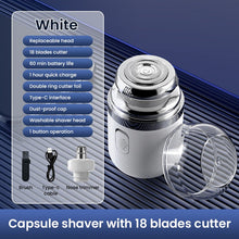 Load image into Gallery viewer, Mini Electric Razor Shave Portable Electric Shaver Pocket Size Portable Outdoor Smart Battery Tool Mini Beard Razor For Men