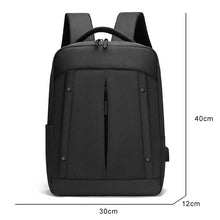 Load image into Gallery viewer, Men's Backpack Holds 15.6 Inches Laptop Bag Multifunction USB Charging Large Capacity Nylon Waterproof Rucksack For Male