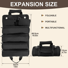 Load image into Gallery viewer, Multi-Purpose Tool Bag Roll Up Tool Bag Oxford Cloth Heavy Duty Tool Pouch Roll UP Portable Small Tools Organizer Bag